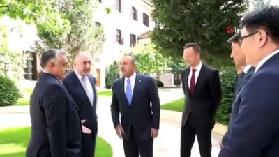  - Macaristan Başbakanı Orban, Bakan Çavuşoğlu’nu kabul etti 