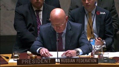  - Rusya’nın BM Daimi Temsilcisi Nebenzya’dan İdlib tasarısı eleştirisi 