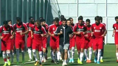 Sivasspor'da Trabzonspor maçı hazırlıkları - SİVAS 