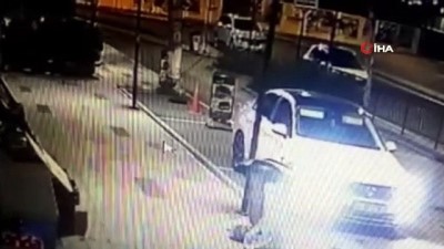 hirsizlar yakalandi -  Çalıntı otomobille hırsızlık kamerada  Videosu