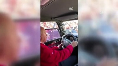 lansman - Cumhurbaşkanı Erdoğan, yerli pikap aracı kullandı (1) - İSTANBUL Videosu