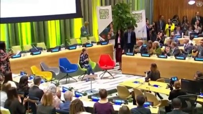Greta Thunberg, Birleşmiş Milletler İklim Zirvesi'nin ilk gününde konuşma yaptı - NEW YORK