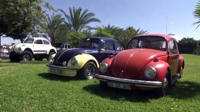 klasik otomobil - Hobi Festivali başladı - ANTALYA Videosu