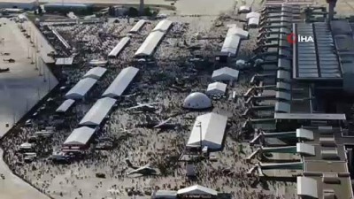 festival -  İstanbul’da TEKNOFEST yoğunluğu havadan görüntülendi Videosu