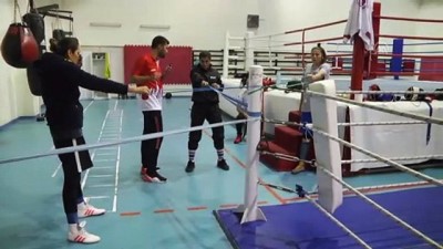 boksor - Kadın milli boksörlerin kampı sona erdi - KASTAMONU  Videosu