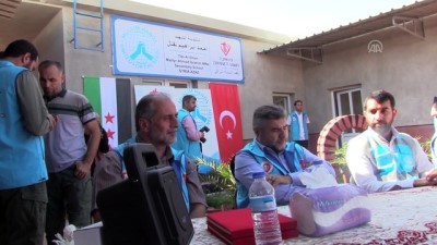 ilkogretim okulu - TDV Genel Başkanı Polat'tan Suriye'ye ziyaret - AZEZ Videosu