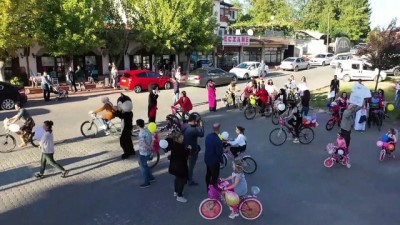 'Süslü Kadınlar Bisiklet Turu' etkinliği - KARABÜK