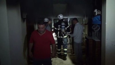 yangina mudahale - Adıyaman'da ev yangını  Videosu
