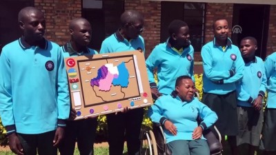 engelli ogrenciler - Afrika'daki görme engellilere ışık oldular - MANİSA  Videosu