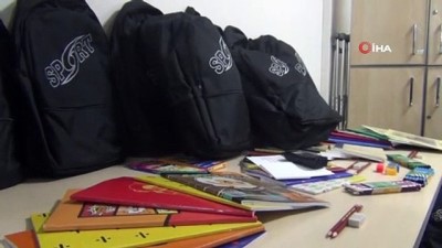 yardim paketi -  - Afyonkarahisar'da 500 öğrenciye kırtasiye yardımı Videosu