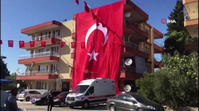 turk bayragi -  Antalya'ya şehit ateşi düştü Videosu