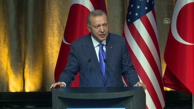 ozgurluk - Cumhurbaşkanı Erdoğan: 'İslamla, insanlıkla hiçbir alakası olmayan bazı terör örgütleri üzerinden, hak ve özgürlük taleplerimiz boğulmaya çalışılıyor' - NEW YORK  Videosu