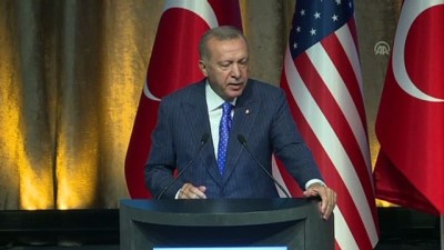 muslumanlar - Cumhurbaşkanı Erdoğan: 'Kendi hakları konusunda aslan kesilenler, söz konusu müslümanlar olunca üç maymunu oynuyorlar' - NEW YORK  Videosu