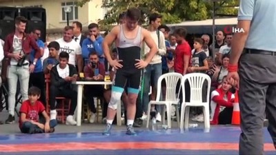 milli sporcular - Dünya şampiyonları Çan’da güreşti Videosu