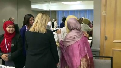 kadin haklari - Emine Erdoğan, ABD'li Müslüman toplumun kadın temsilcileriyle buluştu - NEW YORK  Videosu