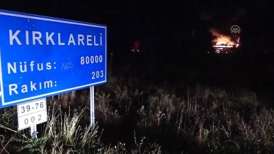 tekstil fabrikasi - Tekstil fabrikasında yangın - KIRKLARELİ  Videosu