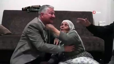 uzun omur -  100 yaşındaki Gülizar Polat, kendisini ziyarete gelen kişinin kaymakam olduğuna bir türlü inanmadı  Videosu