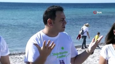 sigara izmariti -  Aras Kargo’dan Uluslararası Kıyı ve Deniz Temizliği Günü’nde anlamlı etkinlik  Videosu