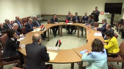  - Bakan Çavuşoğlu, Suriyeli Sığınmacılar 4’lü Bakanlar Toplantısı’na katıldı 