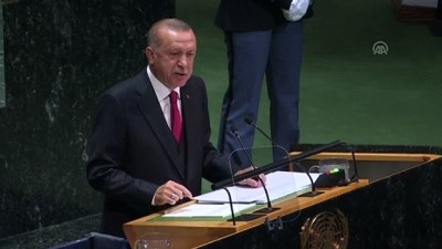Cumhurbaşkanı Erdoğan: 'Suriye, küresel adaletsizliğin adeta sembolü haline gelen bir coğrafya durumundadır' - NEW YORK
