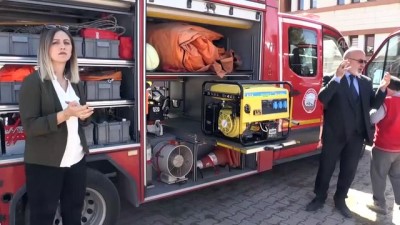 kurtarma tatbikati - Öğrenciler için yangın ve kurtarma tatbikatı - AĞRI Videosu