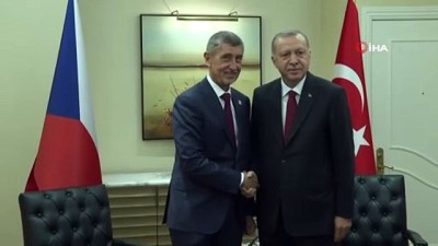  - Cumhurbaşkanı Erdoğan, Çekya Başbakanı Babiş ile görüştü