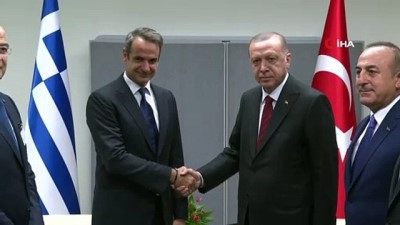 nani -  - Cumhurbaşkanı Erdoğan, Yunan Başbakan Miçotakis ile görüştü Videosu