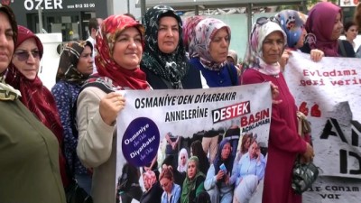 Diyarbakır annelerine kadın desteği - OSMANİYE