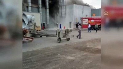 saglik ekibi - Fabrika yangını - AKSARAY  Videosu
