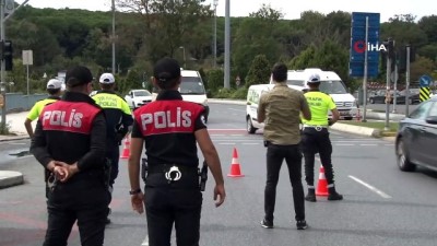 sigara denetimi -  İstanbul’daki denetimde sigara içerken yakalanan sürücüler arasında ilginç diyalog Videosu