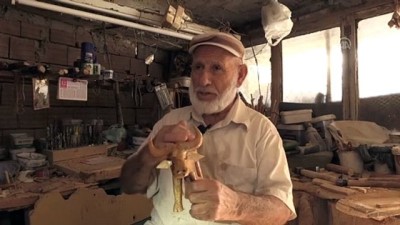 minyatur - Mehmet dede 20 yıldır ahşaba şekil veriyor - SAMSUN  Videosu