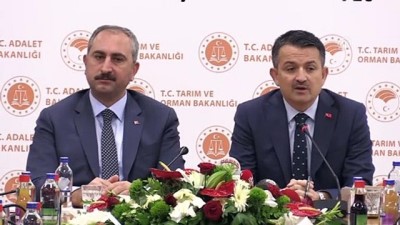 imza toreni - Pakdemirli: 'Bu protokollerle daha yeşil bir Türkiye sağlanacak' - ANKARA  Videosu