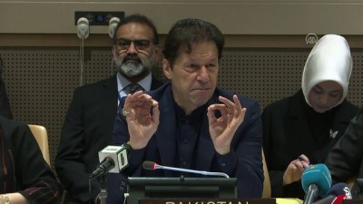 Pakistan Başbakanı İmran Han, 'Nefret Söylemiyle Mücadele' temalı etkinlikte konuştu - NEW YORK