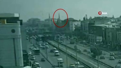 cami minaresi -  Avcılar'da cami minaresinin yıkılma anı kameraya yansıdı Videosu