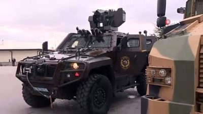 servis otobusu -  Güvenlik güçlerinin koruyucuları zırhlı araçlar  Videosu