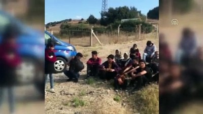 nani - 27 düzensiz göçmen yakalandı - ÇANAKKALE Videosu