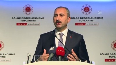 milat - Adalet Bakanı Gül: '2019 yılını yargıda bir milat olarak görme kararlılığındayız' - İZMİR  Videosu