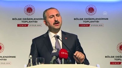 Adalet Bakanı Gül: 'Türk yargısı kendi içerisinde süte su katanlara asla izin vermeyecek' - İZMİR 