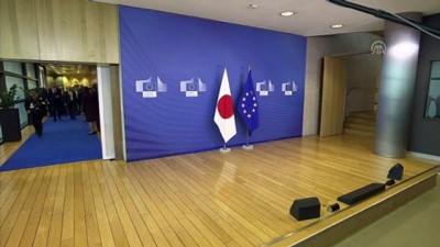 misyon - Japonya Başbakanı Abe, Brüksel'de  Videosu