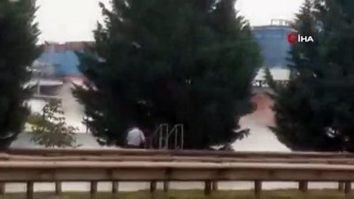 gaz sizintisi -  Kocaeli’de fabrikadan sızan gazlar D-100’ü trafiğe kapattı  Videosu