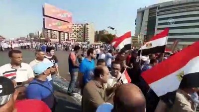 iskenderiye - Mısır'da Sisi destekçilerinden gösteri - KAHİRE Videosu
