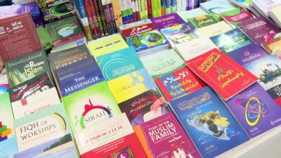 kitap fuari - 5. Uluslararası İstanbul Arapça Kitap Fuarı'na yoğun ilgi - İSTANBUL Videosu