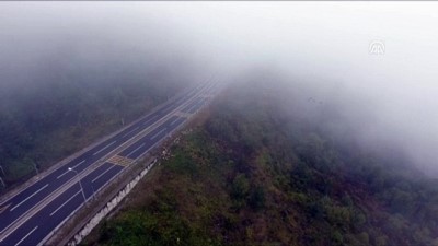 asiri hiz - Bolu Dağı'nda yoğun sis - DÜZCE  Videosu