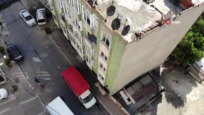 zabita -  Esenyurt’ta hasar gören binalarda yaşayan vatandaşlar taşınıyor  Videosu