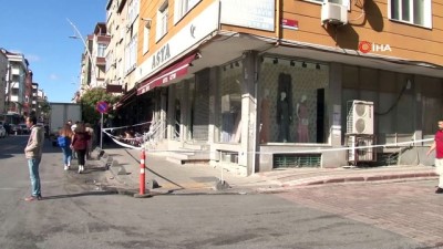  Sultangazi’de depremin ardından 6 katlı bina mühürlendi 