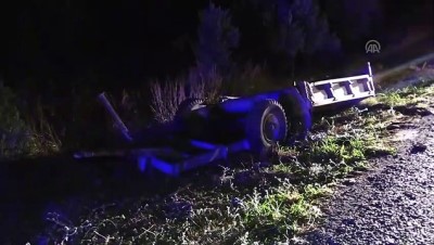 tir soforu - Tır ile traktör çarpıştı: 5 yaralı - İZMİR  Videosu