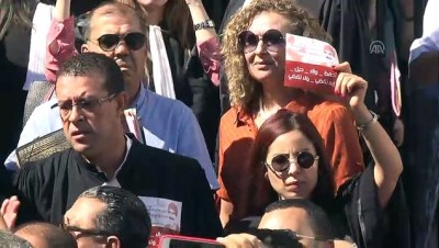baron - Tunuslu avukatlar adliyede eylem yaptı - TUNUS  Videosu