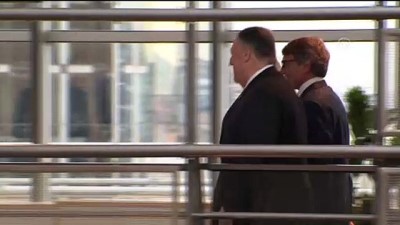 ABD Dışişleri Bakanı Pompeo, Brüksel'de 