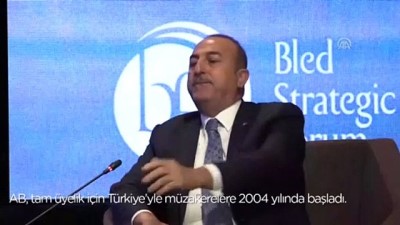 taahhut - Bakan Çavuşoğlu'ndan 'Türkiye'ye AB'de özel statü' teklifine yanıt - BLED  Videosu