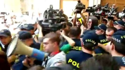 bakanlik -  - Gürcistan’da Başbakan Adayı Gakharia karşıtı protesto Videosu